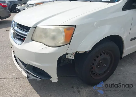 2013 Dodge Grand Caravan Se/Sxt z USA, uszkodzony, nr VIN 2C4RDGBG7DR586710